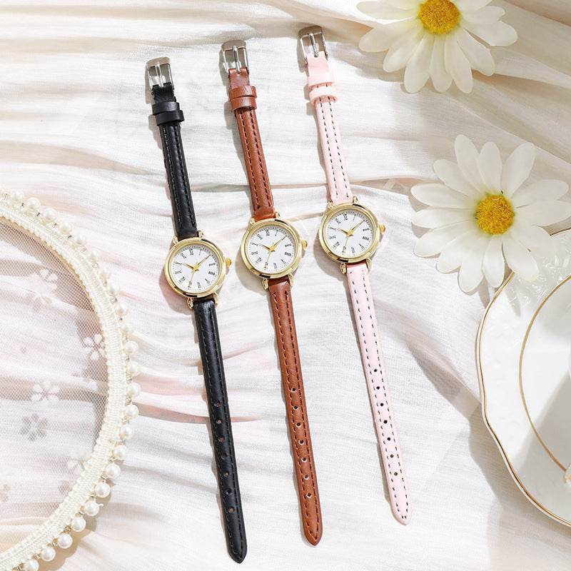 Small, Exquisite And High-grade Women's Women's Elegant Student Quartz Watch - GOLD store