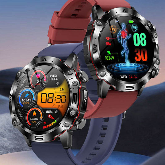 HD ECG Bluetooth-compatible Call Outdoor Sports Watch - GOLD store