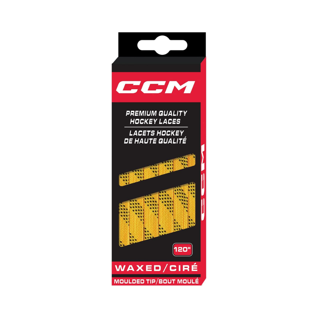 CCM Waxed Moulded Tipped Laces