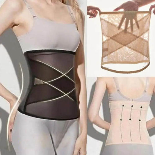 Sexy Women Shapers Waist Trainer Body Shaper Slimming Underwear Corset Slimming Belt Shapewear Wedding Corrective Underwear - GOLD store