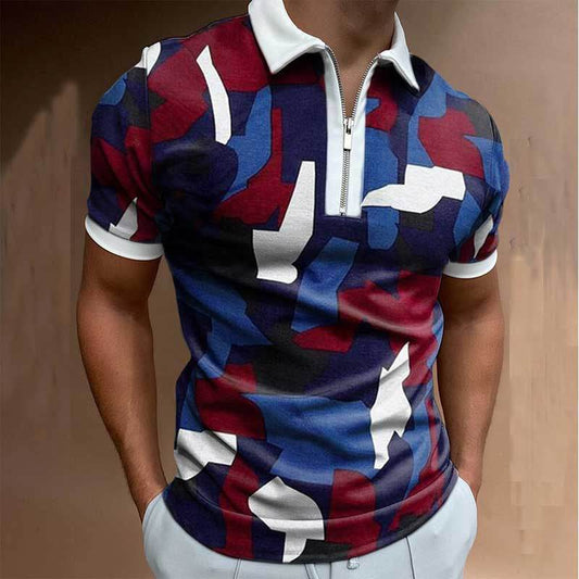 Men's Polo Shirt Men Solid Polo Shirts Brand Men Short-Sleeved Shirt Summer Shirt Man Clothing - GOLD store